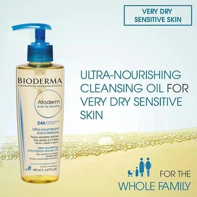Bioderma Atoderm Shower Oil 200ml - Image 3