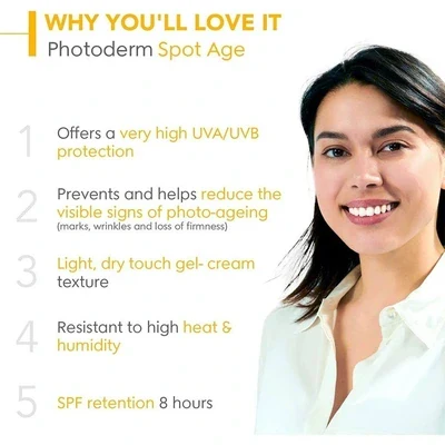 Bioderma Photoderm Spot-Age Gel Cream SPF50+ 40ml - Image 4