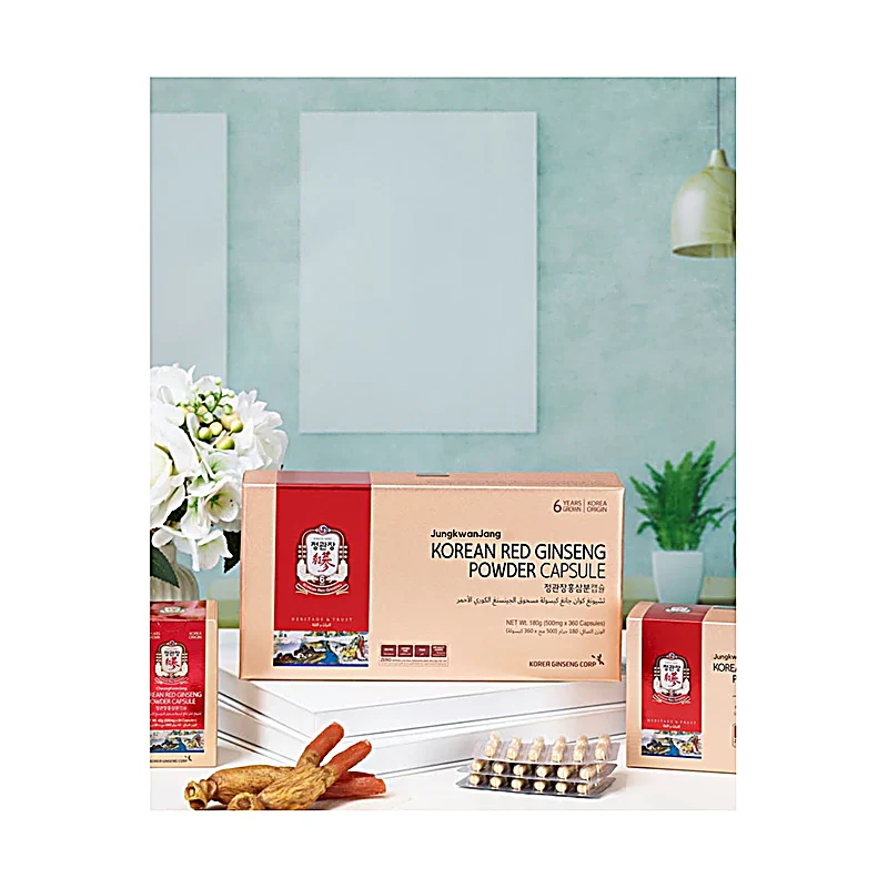 Cheongkwanjang Korean Red Ginseng Powder Capsule 180s - Image 3
