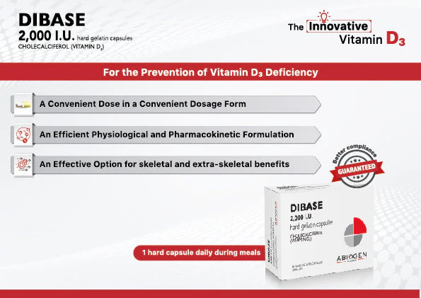 Dibase 2000.I.U. Capsules 30s - Image 4