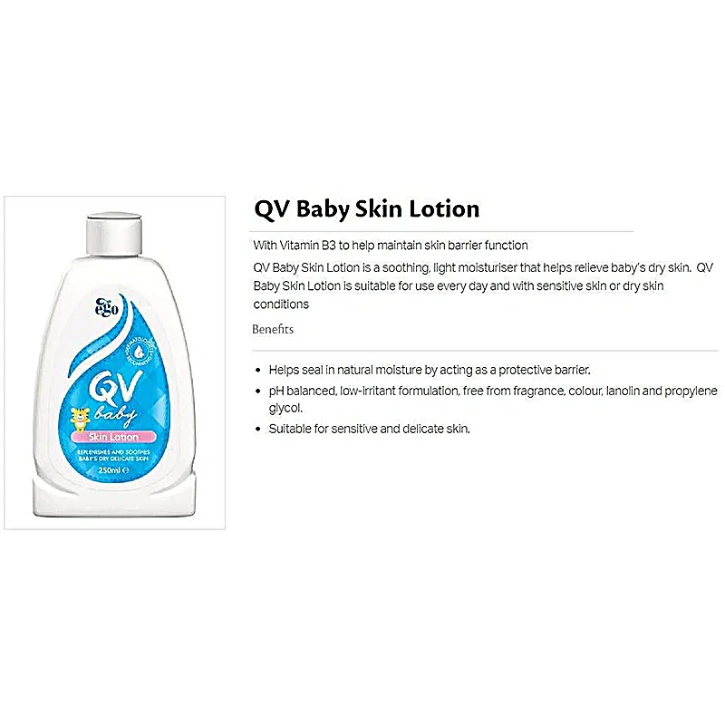 Ego Qv Baby Skin Lotion 250ml - Image 4