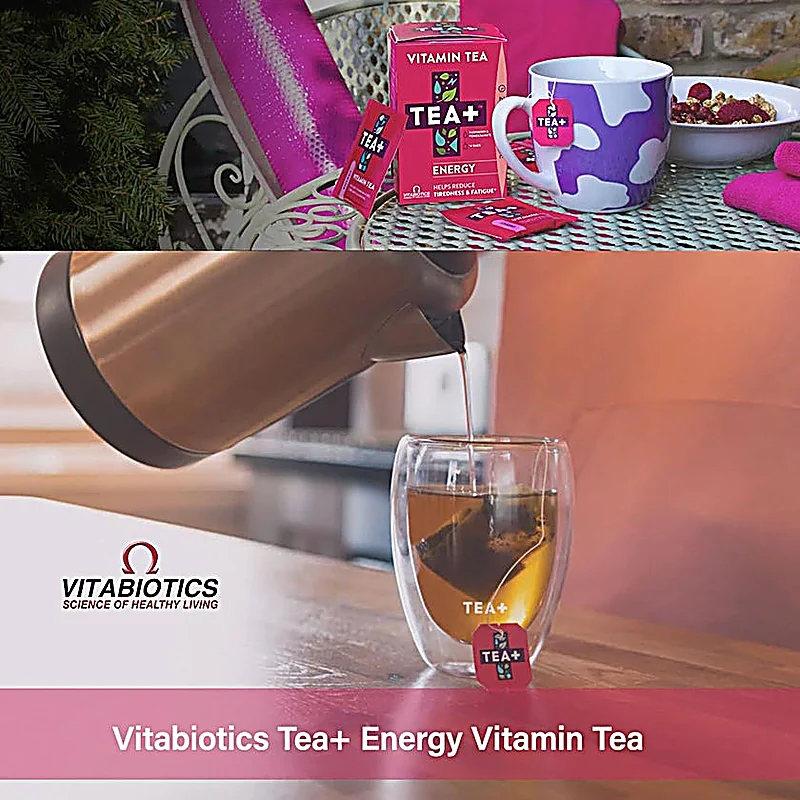 Energy Tea Raspberry & Pomegranate Bag 14s - Image 6