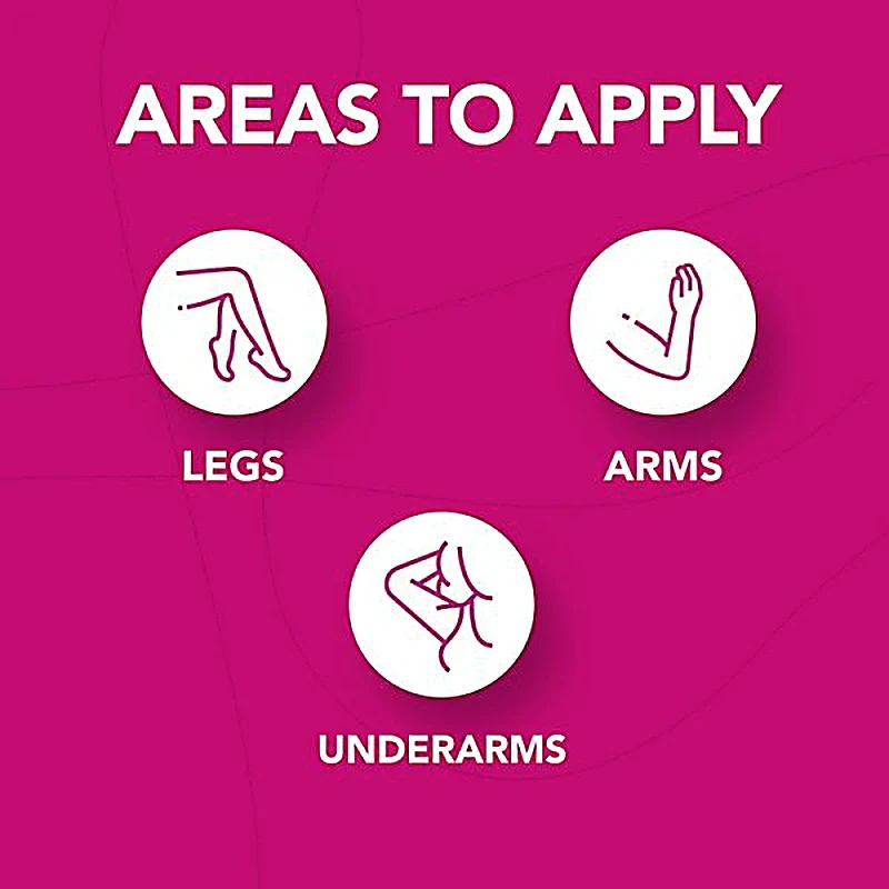 Nair Hair Removal Spray Rose Frag With Baby Oil 200ml - Image 4