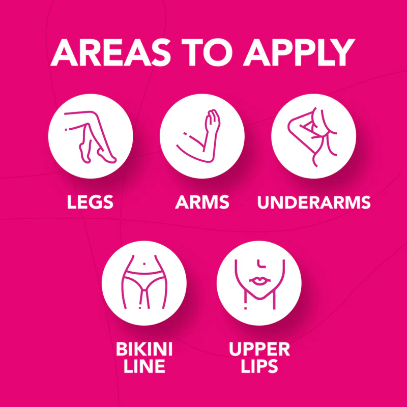 Nair Hair Remover Cream Rose Fragrance 110g - Image 3