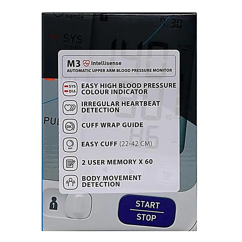 Omron M3 Upper Arm Blood Pressure Monitor - Image 4