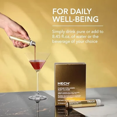 Hech Caviar Collagen Ruby Elixier 25ml 12s - Image 4