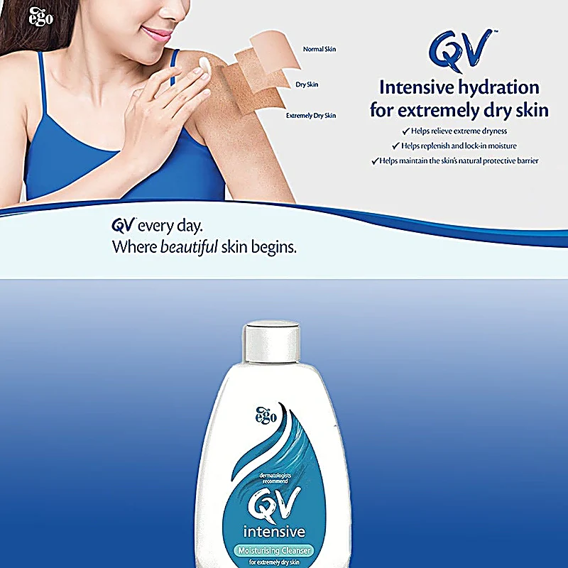 QV Intensive Moisturizing Cleanser 250ml - Image 4