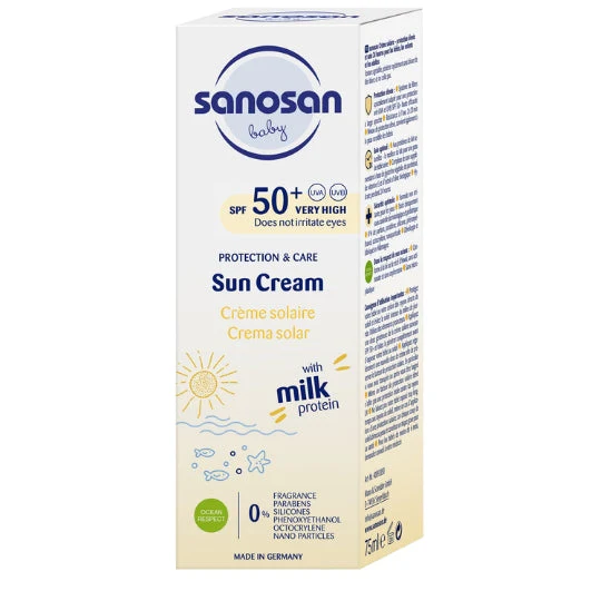Sanosan Baby Sun Cream Spf50 + 75 Ml - Image 4